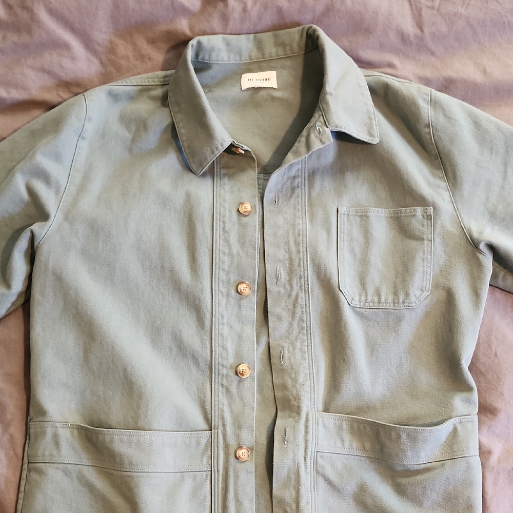 Men's Military Field Jacket in Green